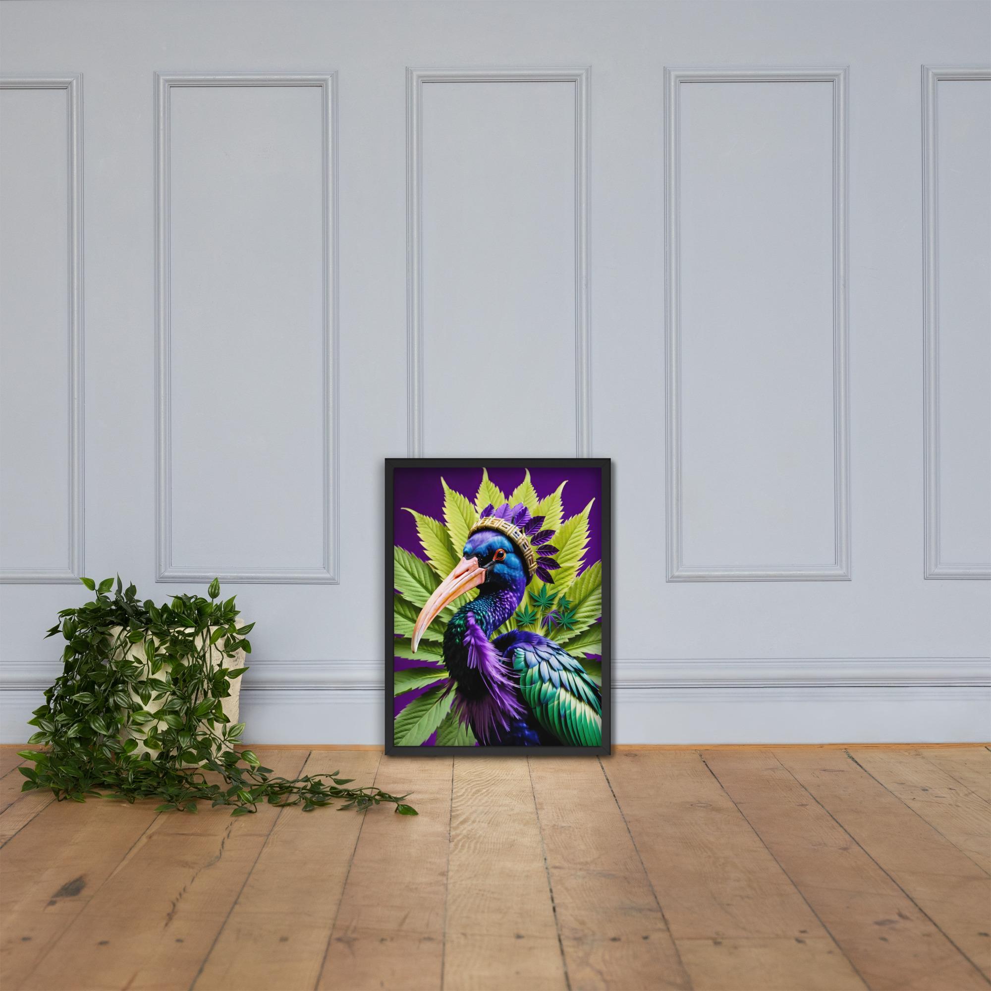 420 Ibis: Design 01 – Framed photo paper poster - Image 43