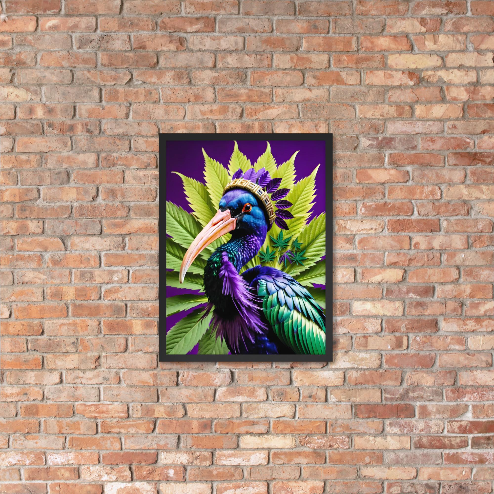 420 Ibis: Design 01 – Framed photo paper poster - Image 45