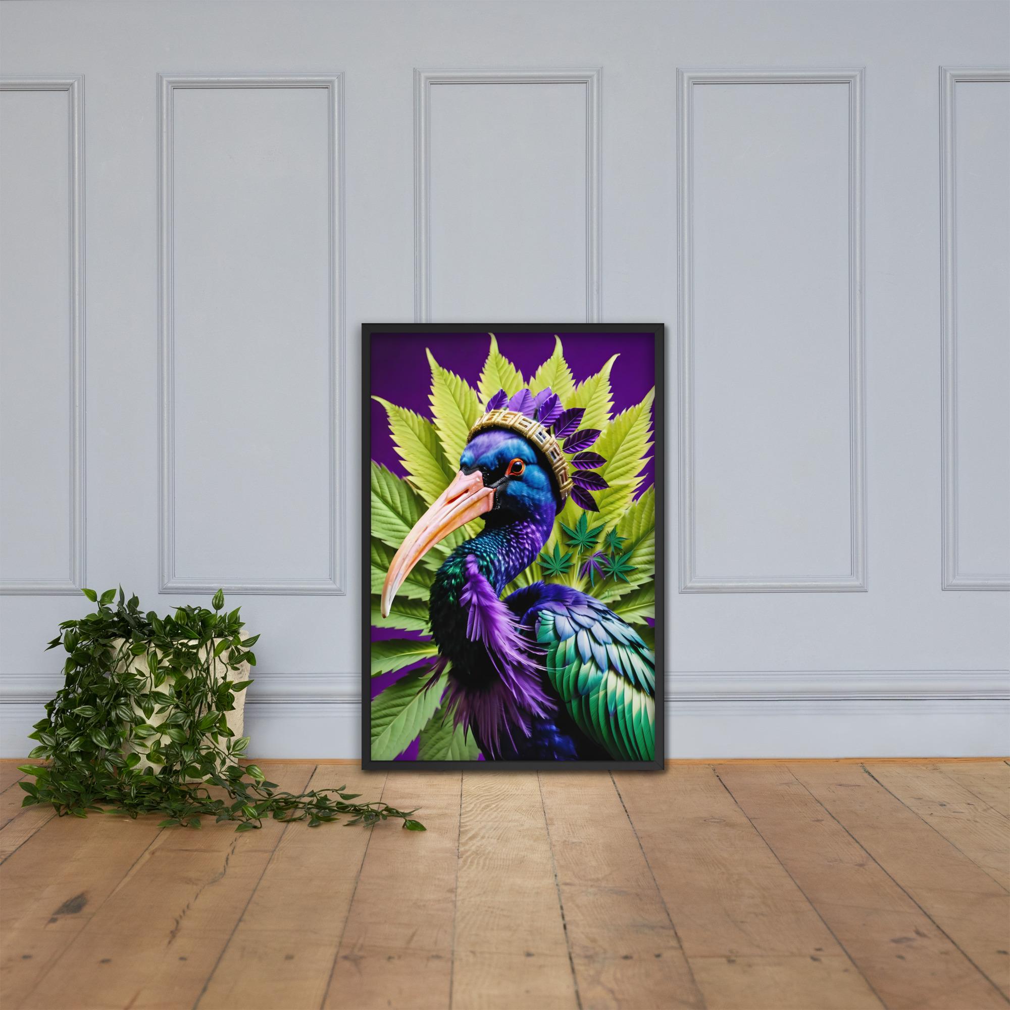 420 Ibis: Design 01 – Framed photo paper poster - Image 46