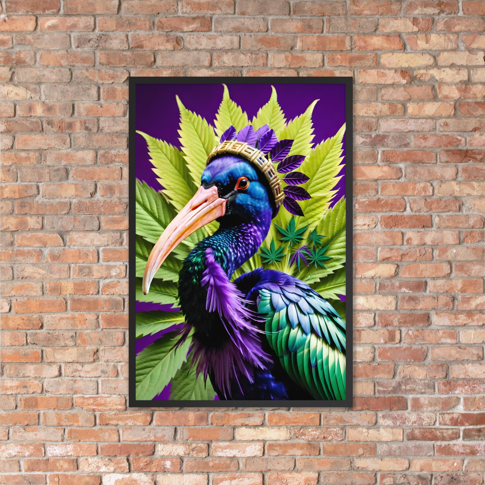 420 Ibis: Design 01 – Framed photo paper poster - Image 48