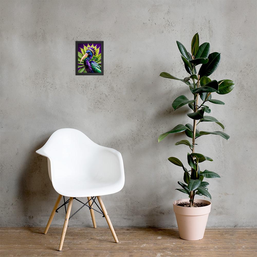 420 Ibis: Design 01 – Framed photo paper poster - Image 2