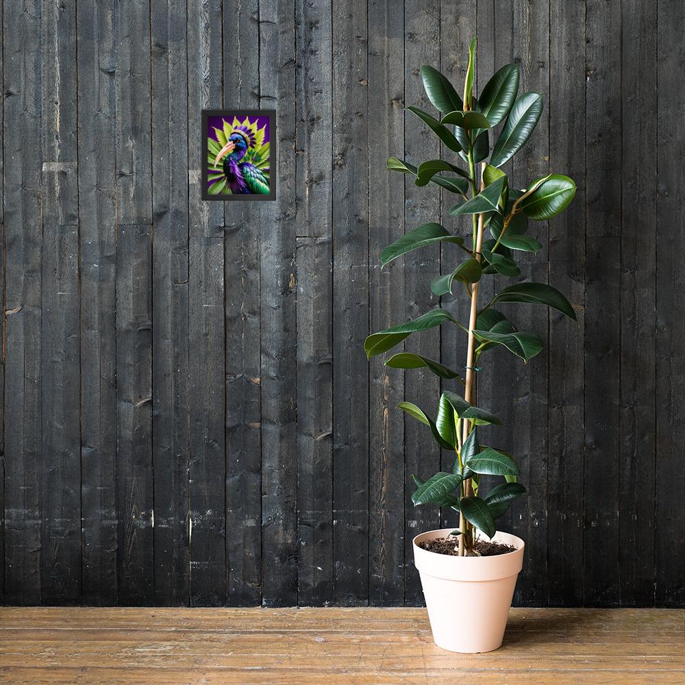 420 Ibis: Design 01 – Framed photo paper poster - Image 4