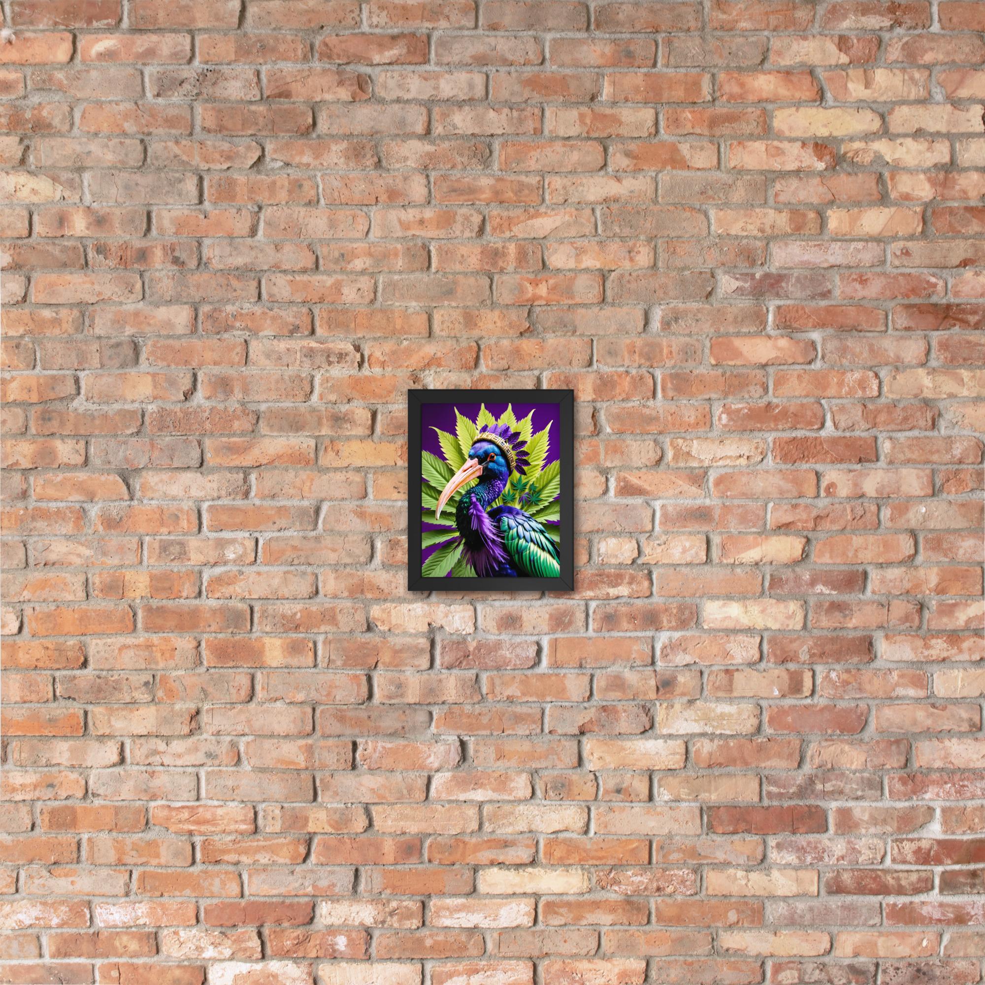 420 Ibis: Design 01 – Framed photo paper poster - Image 5