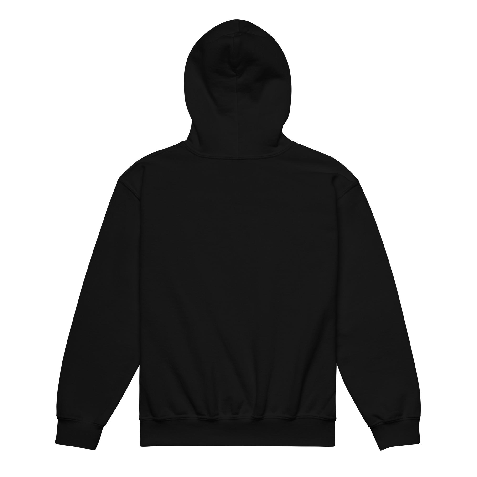 One Wear Graphic Series 30 – Youth heavy blend hoodie – Red - Image 3