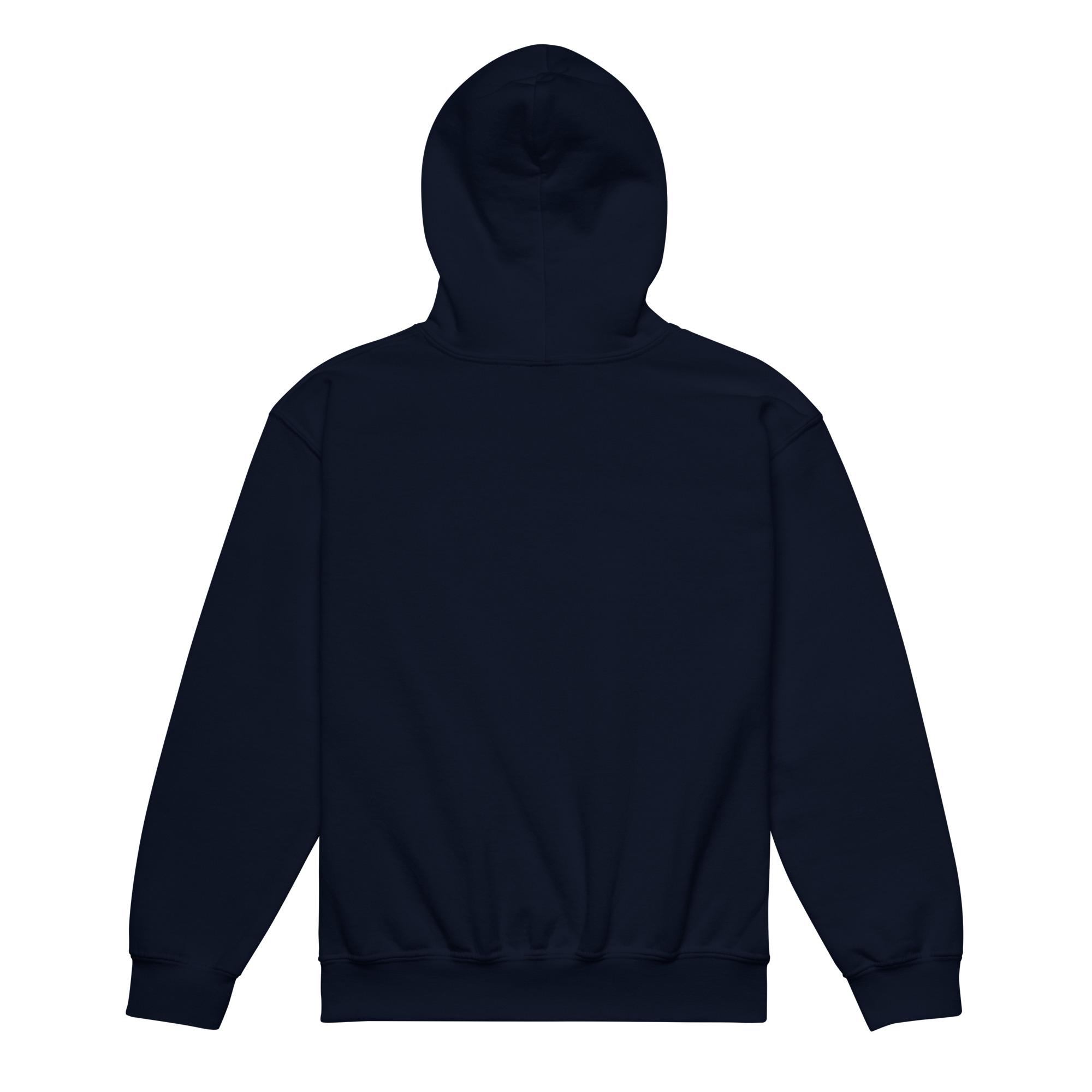 One Wear Graphic Series 30 – Youth heavy blend hoodie – Red - Image 5