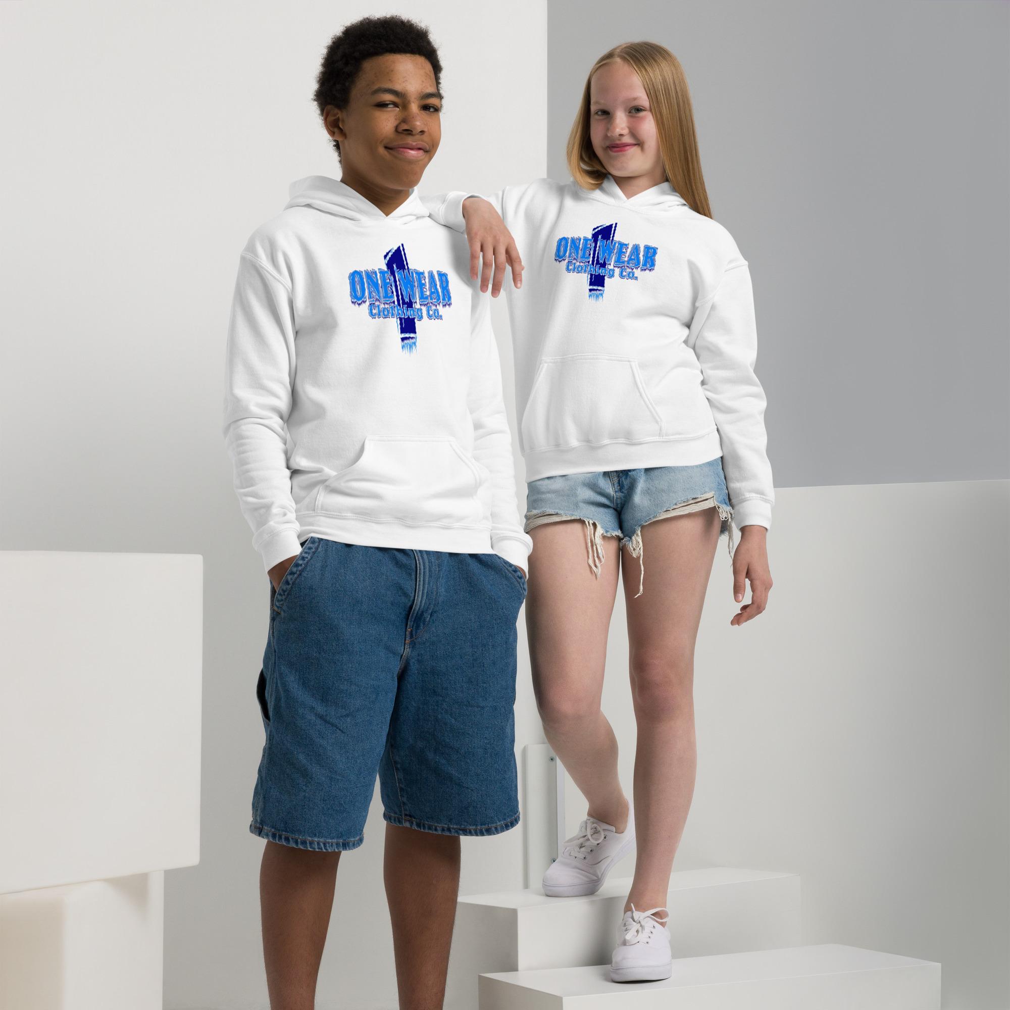 Graphic-Series-47 Youth heavy blend hoodie - Image 5