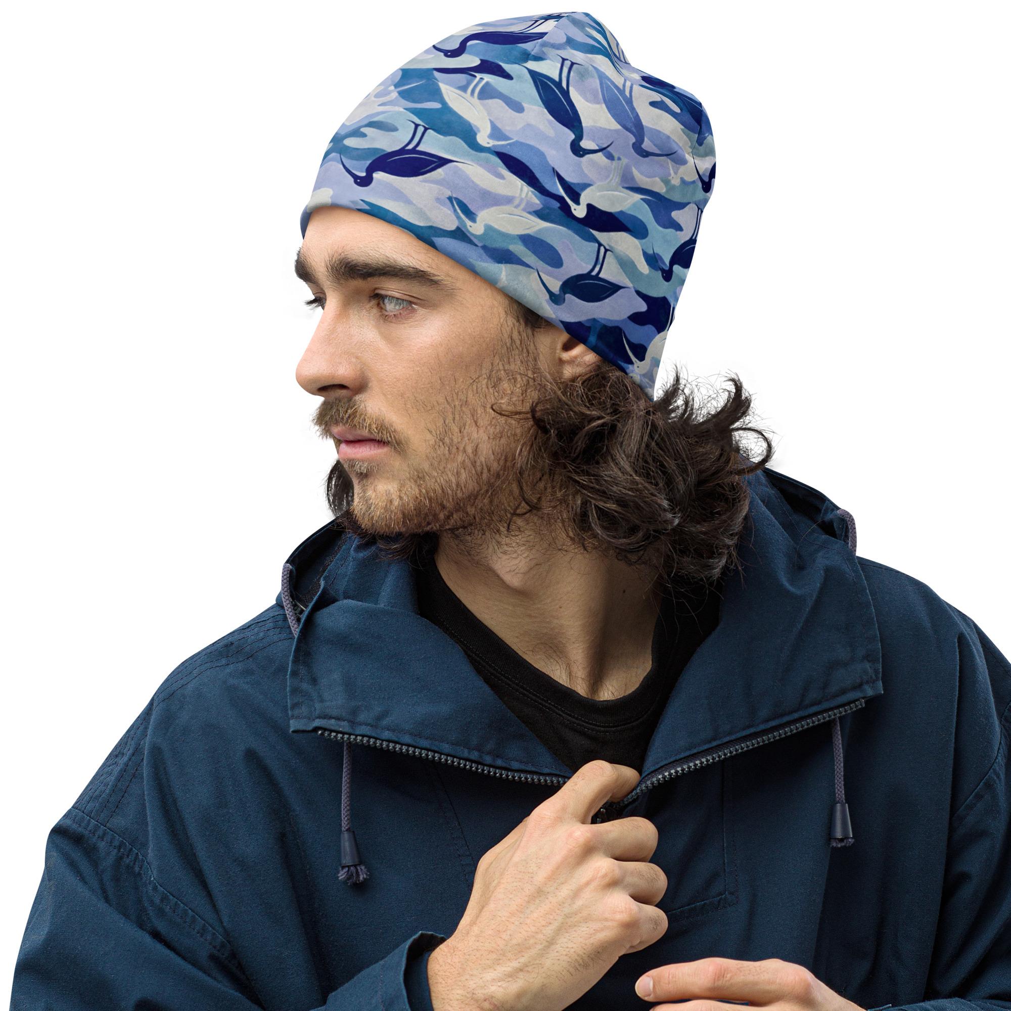 All-Over Print Beanie - Image 4